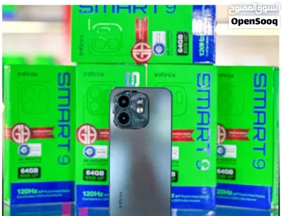 جهاز جديد Smart 9 رام 6 و 8 جيجا 64 و 128 مكفول سنة متوفر توصيل 4