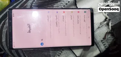نوت 9 مشرخ وغير منقط شاشة الوكاله ذاكره 128 4