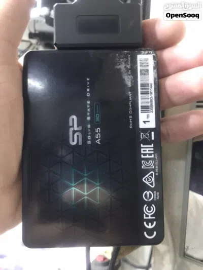 SSD SP 1TB مستعمل استعمال خفيف Health 100% 3