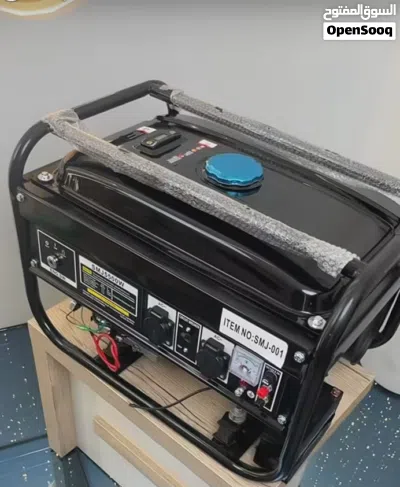 مولد بنزين 5500W حقيقي فعلي 5.5 كيلو تشغيل مفتاح و منويلا حديد متين 2
