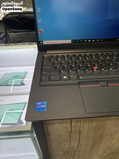 Laptop Lenovo E14 Core i5-1135G7 لابتوب للأعمال والدراسة والشغل المكتبي شاذ جداً شبة جديد مع الضمان 4