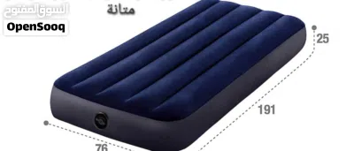 فرشة انتكس قابلة للطي ( فرشة سرير هوائية قابلة للنفخ ) مادة عالية الجودة 2