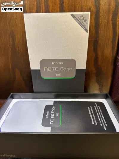 Infinix ( Note Edge 5g ) Blue Mobile Phone with 256GB Storage - Brand New - كفالة الشركة لمدة سنة 4