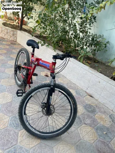سيكل رياضي مستعمل ماركه أصليه قابله للطي 2