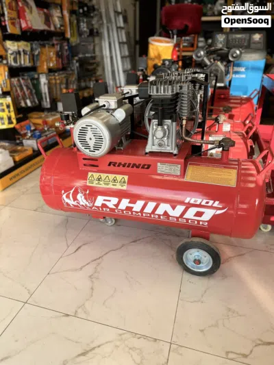 كمبريسور هواء بترول 100 لتر محرك 2 حصان 2
