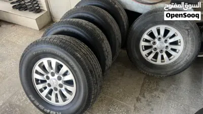 5 رنجات مع اطارات لباجيرو 3