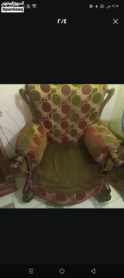 اثاث منزل طقم كنب كامل 4