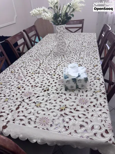 طاولة سفرة طعام جدة 8 كراسي 3