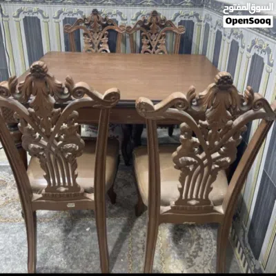 ميز صاج اربع كراسي 3