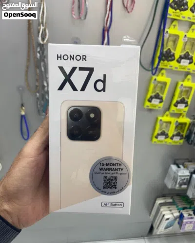هونور X7d اخو الجديد مشغل ايام بالكرتونة 256 جيجا 16 رام 2
