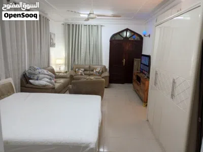 استوديو كبير مفروش للايجار big furnished studio for rent 4