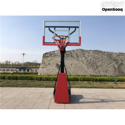 2x Portable Sports Basketball Stands ستاند كرة سلة احترافي عدد 2 3