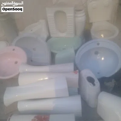 مغاسل مع قواعدهم مقاعد حمامات عربي ومقاعد حمامات افرنجي اي طقم بخمس ليرات 4