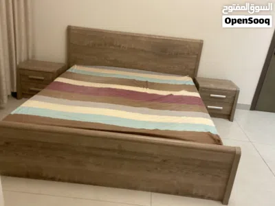Home Box Bedroom Set - king size Bed Frame, 2 Nightstands, Dresser with Mirror (No Mattress) 2