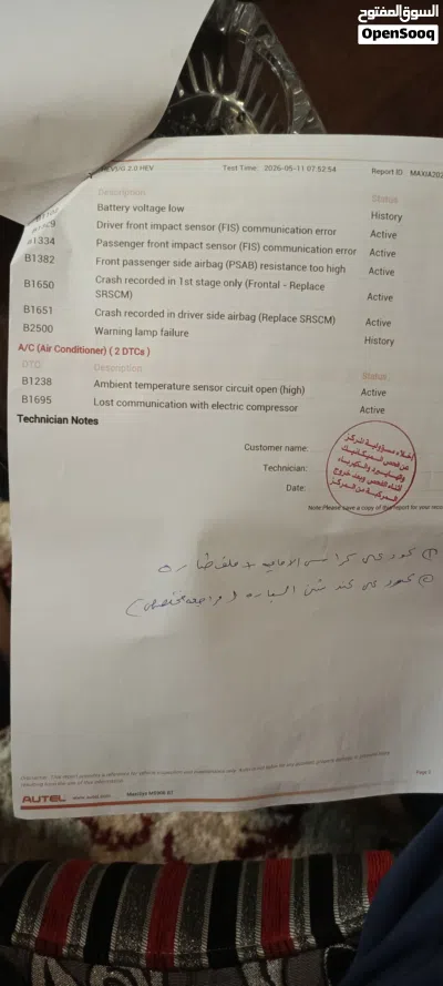 كيا K5 Standard 2