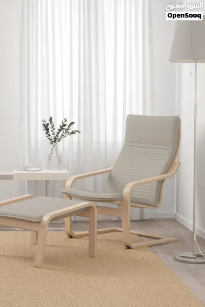 كرسي IKEA مستعمل استعمال خفيف جدًا، بحالة الجديد تمامًا 4