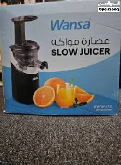 WANSA SLOW JUICER, 0.4 Liters, 120 W, JE6016-GS - Black Brand : Wansa Model :JE6016-GS Size :. 4L 2