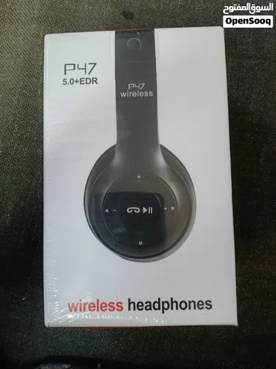 2 pices FOR SALE P47 Wireless Headphones Brand New Condition Brand New Sealed Box Model P47 5.0 p 2