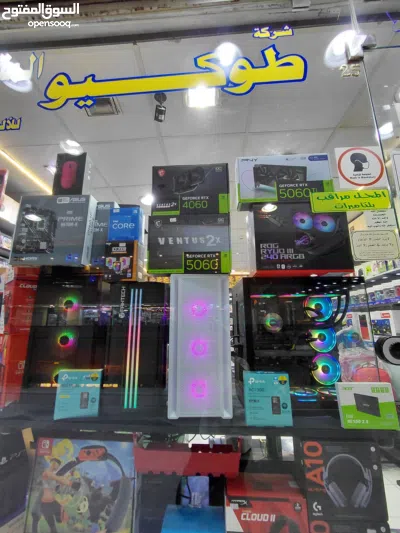 Gaming PC بيسيات كمبيوتر قيمنق مع كفالة 3