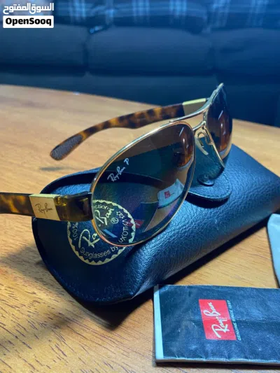 نظارة Ray-Ban RB3509 001/13 اصلية مية بالمية قياس العدسة 63 3