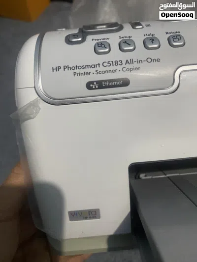 طابعة HP بحاله ممتازه جديده HP printer in good condition (new) 4
