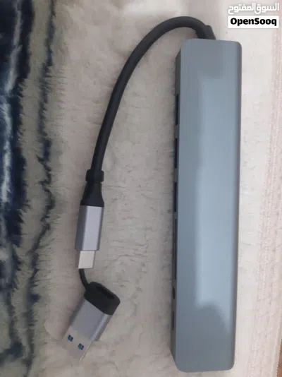 محوّل USB-C متعدد المنافذ 8 في 1 – ZEYMI USB Hub 2