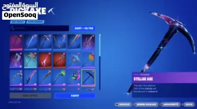 Fortnite account stacked og 3
