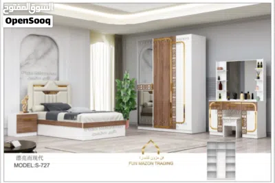 طقم غرفة نوم جديد تمامًا مكون من 5 قطع Brand New Bed Room Set 5pcs 3