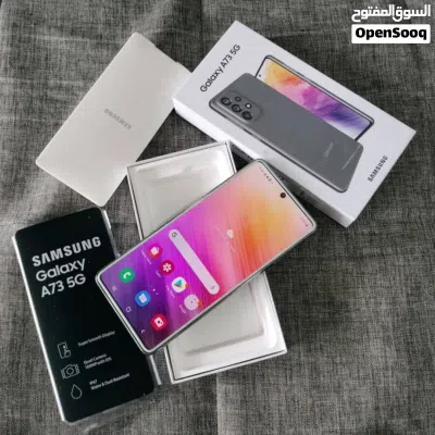 Samsung galaxy A73 المقدم من شركة سامسونج يتميز بسهولة الاستخدام ومواصفات ممتازة 4