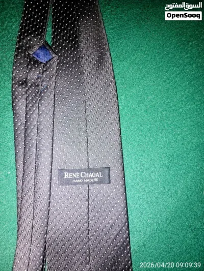 RENÈ CHAGAL handmade silk tie new and JOSEPH ABBOUD tie used twice 4