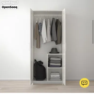 White ikea closet 2