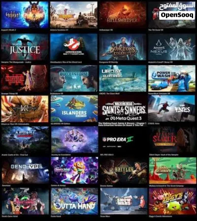 العاب وبرامج VR META QUEST مجاناقق جميع الستور مجاني بدون ما تدفع اسعار الالعاب حرققق 3