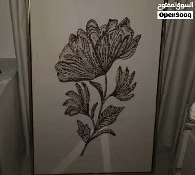 لوحة جدارية فخمة 120 80 بحالة جديدة 3