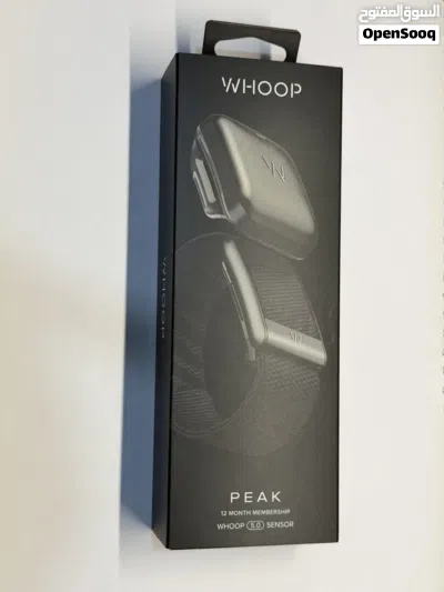 WHOOP 4.0 Onyx SuperKnit Band + Battery Pack with 12 Months Membership WS40/WP40 4