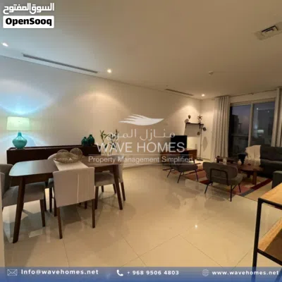 Furnished 1 Bedroom Apartment in Al Mouj شقة مفروشة بغرفة نوم واحدة في الموج مسقط 2