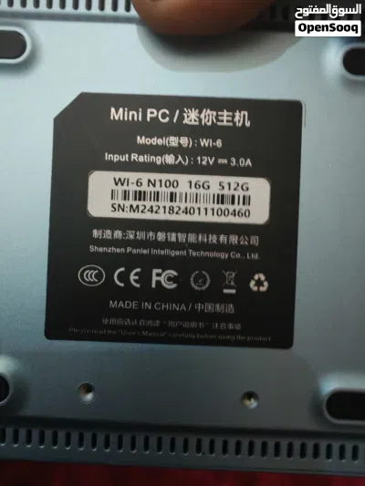 جهاز كمبيوتر مصغر (Mini PC) مواصفات ممتازة وحجم صغير - WI-6 3