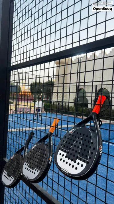 مضرب بادل سيلفر ستيلث من تويو padel racket from tuyo (silver stealth) 2