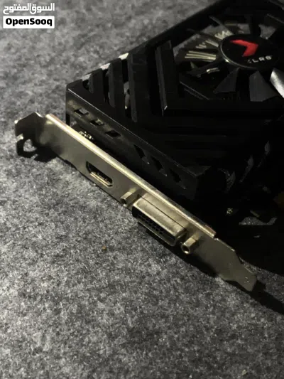 كرت شاشة PNY GTX 1650 4GB OC (للبيع كـ "قطع غيار" أو "للصيانة") 2