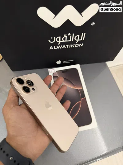ايفون 16 برو ماكس 512 دبل شفرة استعمال شخصي نظييف تليفون واخد جديد بي باكوه مش مفتوح 4