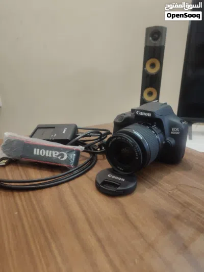 canon EOS 4000D DSLR CAMERA WITH LENS 2