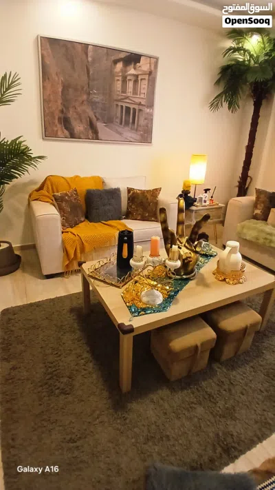 طقم كنب امريكي راقي جدا وجميل خشب سويد اسفنج دانلوب مريح جدا 4