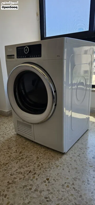 مجفف ملابس ويرلبول (Whirlpool) بسعة 10 كجم. 4