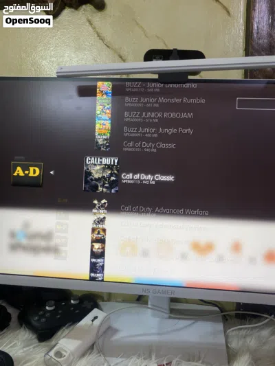 بلايستيشن 3 500GB نسخه السوبر مهكره العاب،ثيمات،تعديل كامل،هين مع مكاتب ضخمه ويمديك تعدل كلشي فيها. 3
