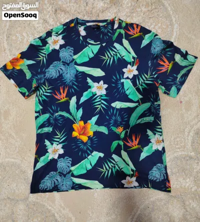 LEFTIES Tropical Floral T-Shirt XXL Summer Beach Vacation Shirt 3