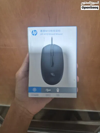 النوع: HP M10 Wired Mouse (أصلي 100%)الحالة 3
