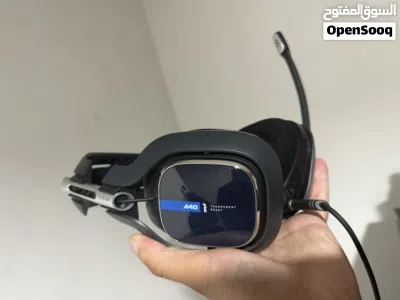 سماعة كيمنك احترافية logitech astro a40 مستخدمه نظيفة كل ملحقاتها موجودة 3