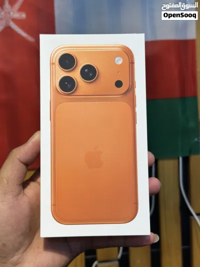 New iPhone 17 pro. 256 Gb Orange Arbic version 3