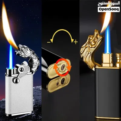 ولاعة على شكل اسد او تنين ضد الرياح lion or Dragon Lighter wind proof 3