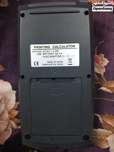 آلة حاسبة طابعة Flamingo CP-1900 (أصلية) بحالة ممتازة للبيع السريع 4