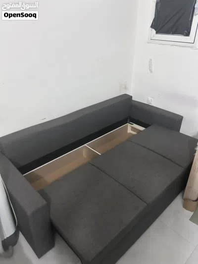3-Seater Sofa Bed with Storage - 4